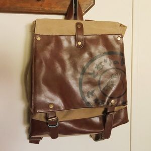 My Neighbor Totoro Canvas Faux Leather Backpack